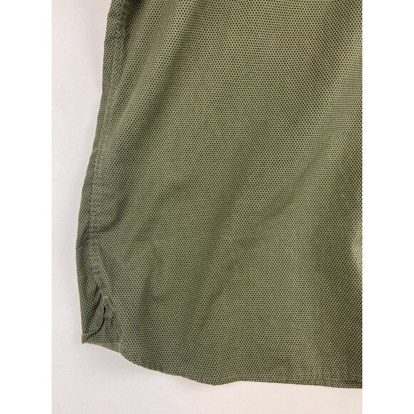 Le 31 Simons Men's Short Sleeve Green Semi-Fit Shirt Size XL - Picture 4 of 10
